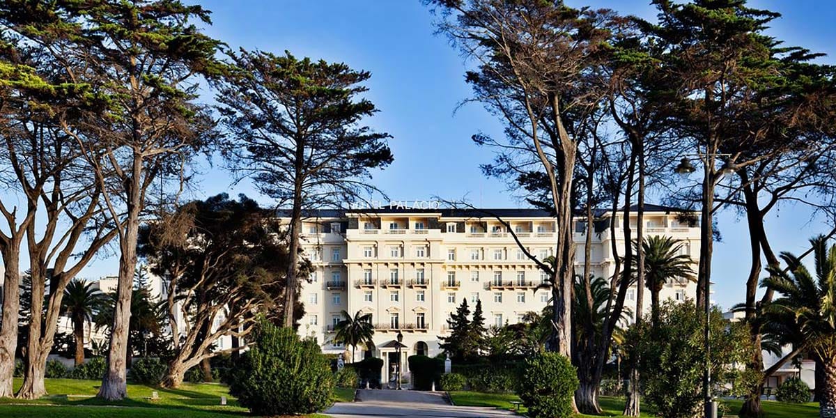 Hotel Palácio Estoril — the palace at the end of the drive
